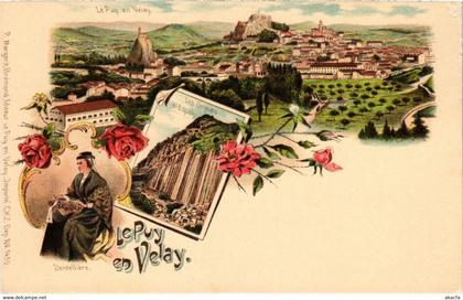 CPA LITHO Le PUY en VELAY - Souvenir (987743)