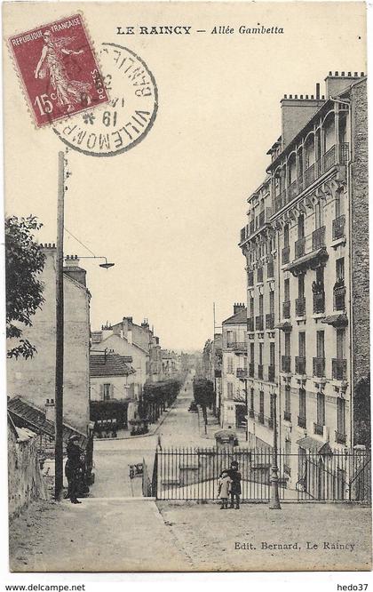 Le Raincy - Allée Gambetta