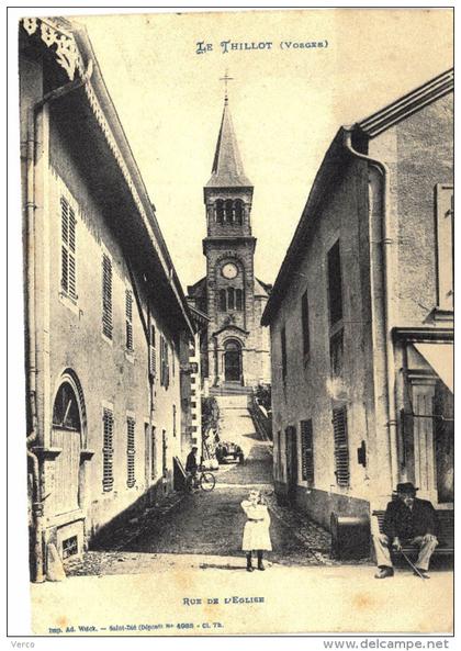 Carte Postale Ancienne de LE THILLOT