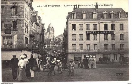 Carte postale ancienne de LE TREPORT