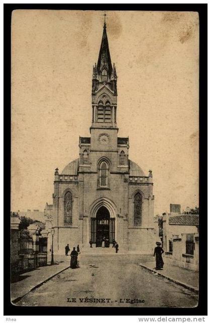 78 Le Vésinet eglise D78D C78650C RH085554