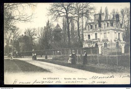 cpa du 78  Le Vésinet route de Croissy     SEP17-34