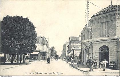 CPA Le Vésinet Rue de l'Eglise