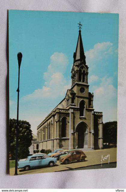 J519, Cpm 1989, le Vésinet, église sainte Marguerite, Yvelines 78