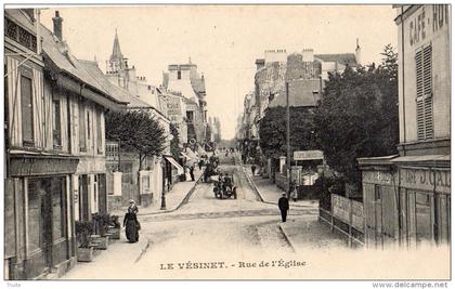 LE VESINET RUE DE L'EGLISE