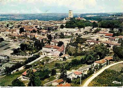 32 - Lectoure - Vue Générale aérienne - Flamme Postale de Lectoure - CPM - Voir Scans Recto-Verso