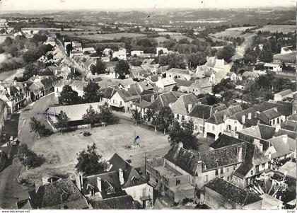 CPSM Lembeye vue aérienne