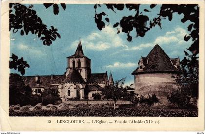 CPA Lencloitre - L'Eglise - Vue de l'Abside (111829)