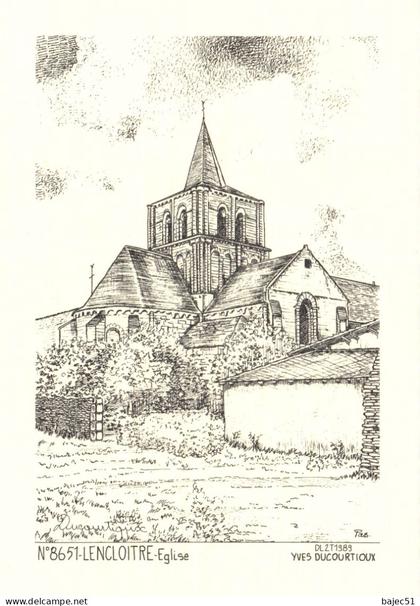 Lencloitre - église