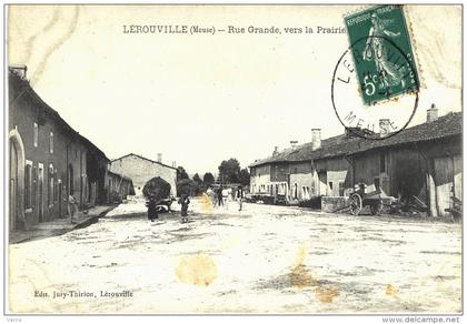 Carte Postale Ancienne de LEROUVILLE