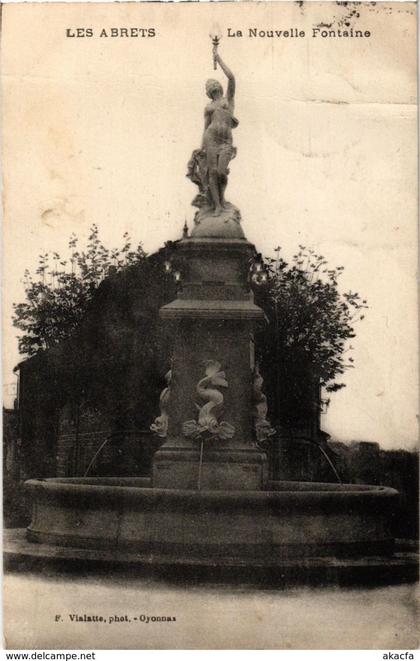 CPA Les Abrets - La Nouvelle Fontaine FRANCE (961835)