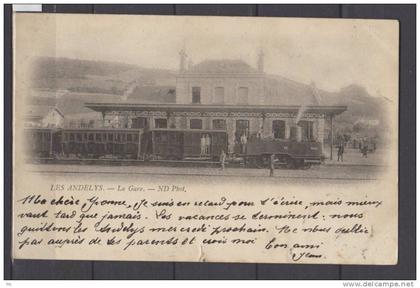 27 - Les Andelys - La Gare - Locomotive