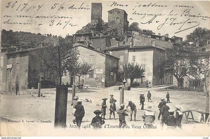 CPA Les Arcs Vue d'Ensemble du Vieux Château