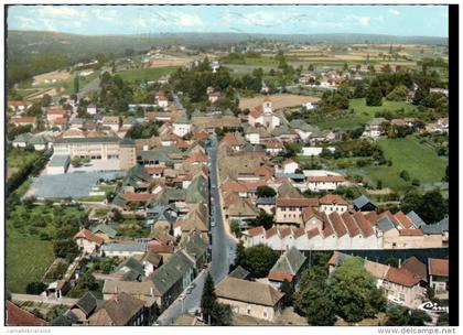 38, LES AVENIERES, VUE GENERALE AERIENNE