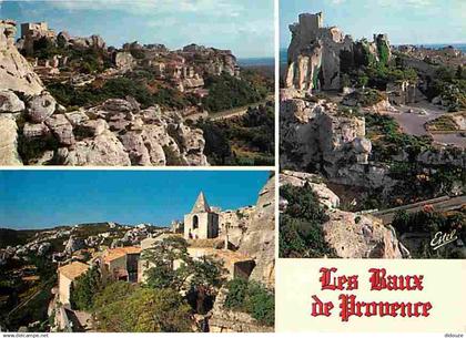 13 - Les Baux de Provence - Multivues - Flamme Postale - CPM - Voir Scans Recto-Verso