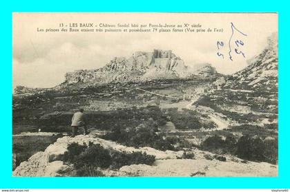 a892 / 437 13 - LES BAUX DE PROVENCE Chateau feodal