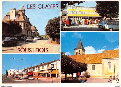 78-LES CLAYES SOUS BOIS-N°3451-A/0177