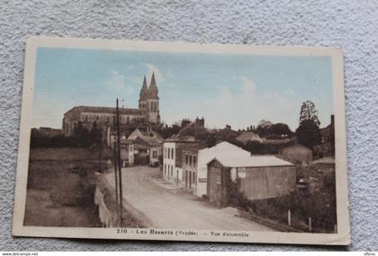 Cpa 1940, les Essarts, vue d'ensemble, Vendée 85