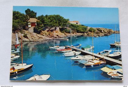 Cpm, les Issambres, calanque sainte Ferreol, le petit port, Var 83