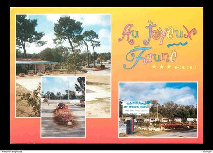 17 - Les Mathes - Camping Au Joyeux Faune - Multivues - CPM - Voir Scans Recto-Verso