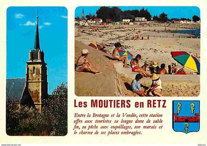 44 - Les Moutiers en Retz - Multivues - Blasons - Voir Timbre - CPM - Voir Scans Recto-Verso