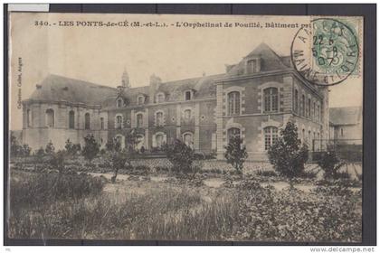 CP 49 - Les-Ponts-de-Cé (M-et-L) - L'Orphelinat de Pouillé, Batiment Principal