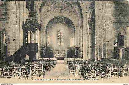 64 - Lescar - Intérieur de la Cathédrale - Le Maitre Autel - CPA - Voir Scans Recto-Verso