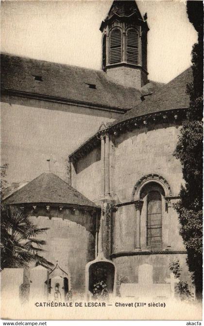 CPA Cathedrale de LESCAR - Chevet (163048)