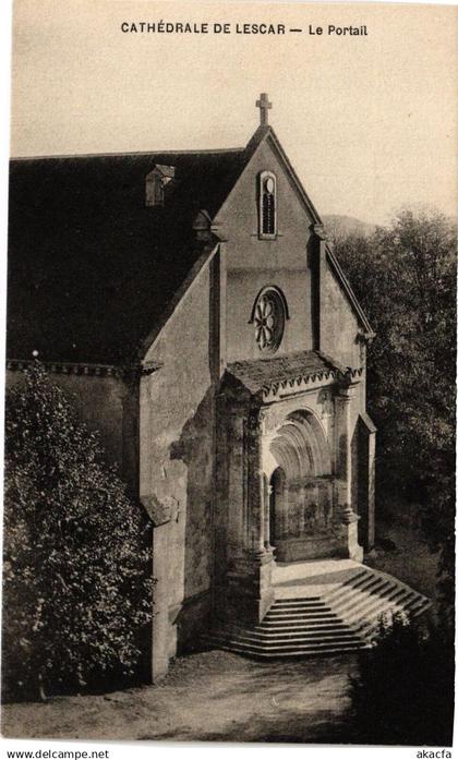 CPA Cathedrale de LESCAR - Le Portail (163049)