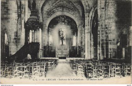 CPA LESCAR Interieur de la Cathedrale - Le Maitre Autel (1142940)