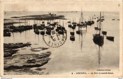 CPA LESCONIL - Le Port a marée basse (457954)