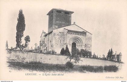 TARN  81  LESCURE  L'EGLISE SAINT MICHEL