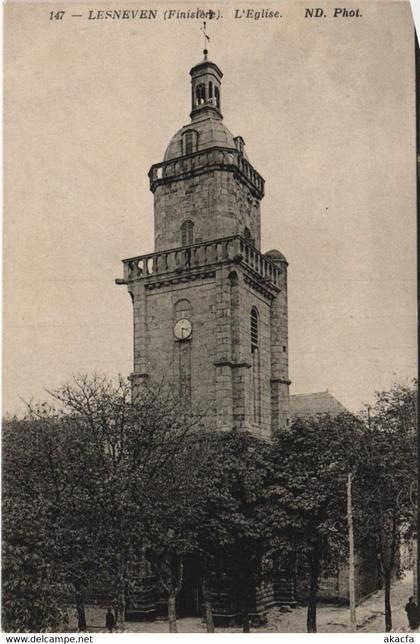 CPA LESNEVEN - L'Église (143231)