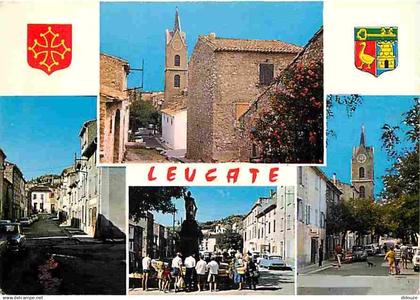 11 - Leucate - Leucate Village - Multivues - Automobiles - DS - Blasons - CPM - Voir Scans Recto-Verso