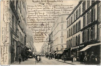 Levallois-Perret - La Rue Vallier