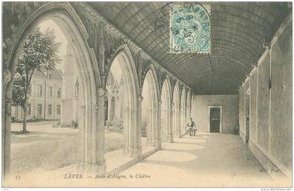 28 - LEVES - Asile d'Aligre, le Cloître