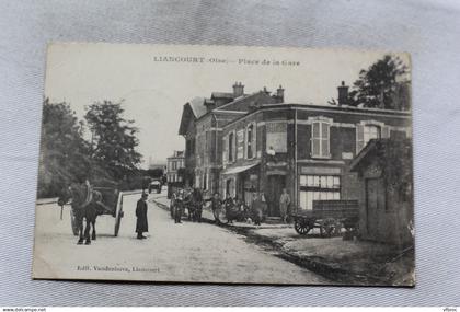 Liancourt, place de la gare, Oise 60