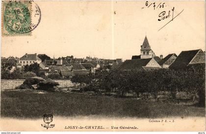 CPA LIGNY-le-CHATEL - Vue générale (357778)