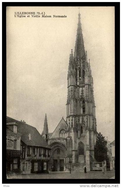 76 Lillebonne eglise D76D K76384K C76384C RH096903