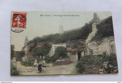 I930, Cpa 1910, Limay, Ermitage de saint Sauveur, Yvelines 78