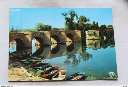 K658, Cpm, Mantes et Limay, le vieux pont sur la Seine, Yvelines 78