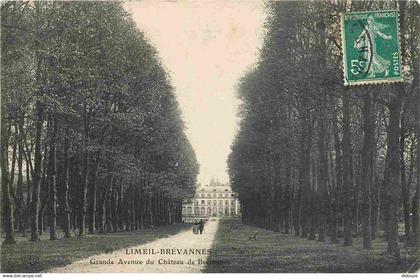 94 - Limeil Brévannes - Grande Avenue du Château de Brévannes - CPA - Voir Scans Recto-Verso