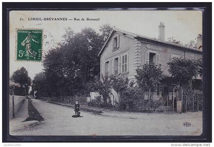 LIMEIL BREVANNES RUE BONNEUIL CAFE