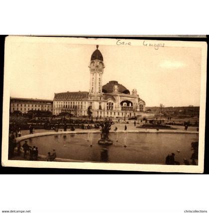 87 - LIMOGES (Haute-Vienne) - La nouvelle Gare de Limoges-Bénédictins (Vue prise du Jardin de la Gare)