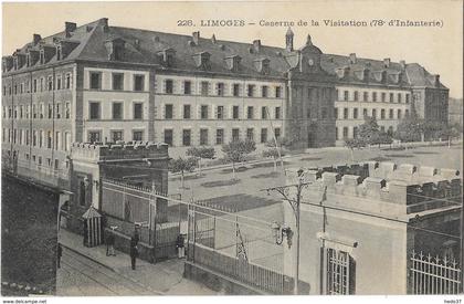 Limoges - Caserne de la Visitation (78e d'Infanterie)