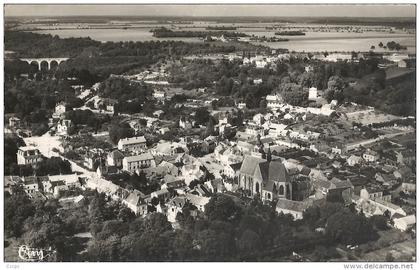 CPSM Limours - vue aérienne