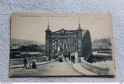 Liverdun, le nouveau pont et l'usine Noël, Meurthe et Moselle 54