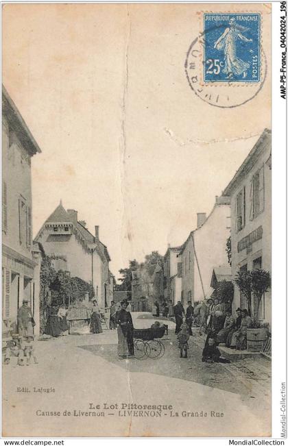 AMPP5-0549-46 - LIVERNON - causse de livernon - la grande rue