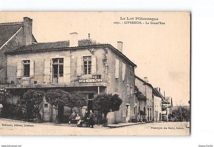 LIVERNON - La Grand Rue - 1251 - très bon état