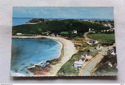 Cpm 1966, Locquirec, plage du moulin de la Rive, Finistère 29